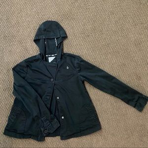 Volcom Black Jacket Medium